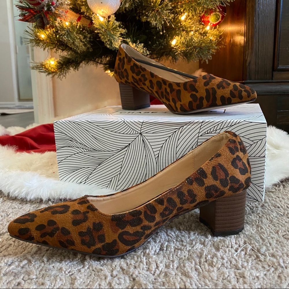 Leopard Print Heels